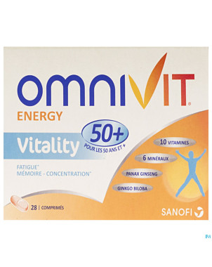 Omnivit vitality 50    tabl 28