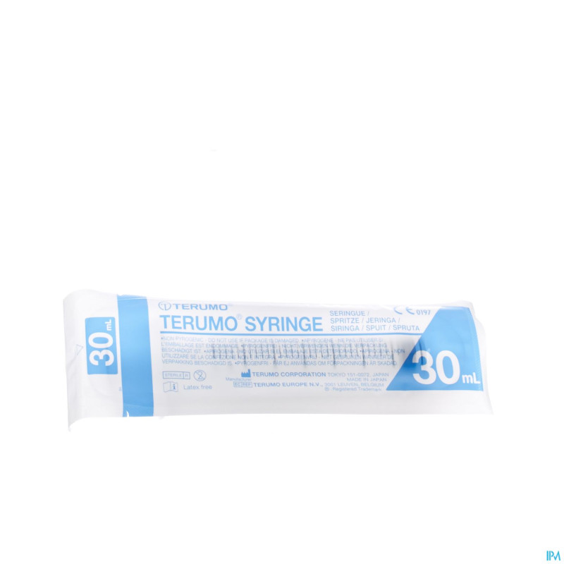 Terumo seringue luer lock    30ml   5