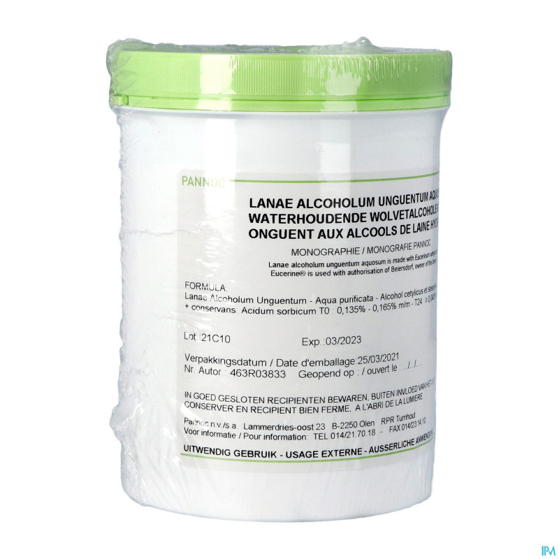 Lanae alc.ung.aq.(paneucerine cum aqua) 1kg pannoc