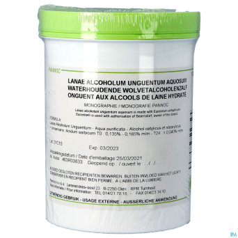 Lanae alc.ung.aq.(paneucerine cum aqua) 1kg pannoc