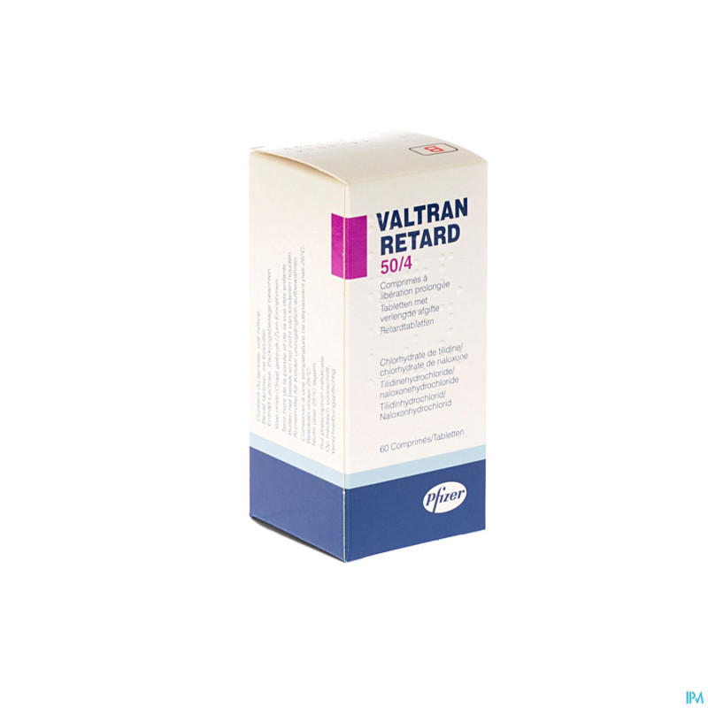 Valtran retard comp 60 x  50/ 4mg