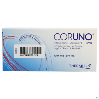 Coruno comp retard 42 x 16 mg