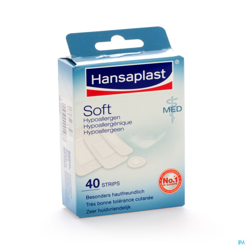 Hansaplast med soft    strip 40 02422