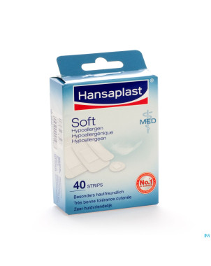 Hansaplast med soft    strip 40 02422