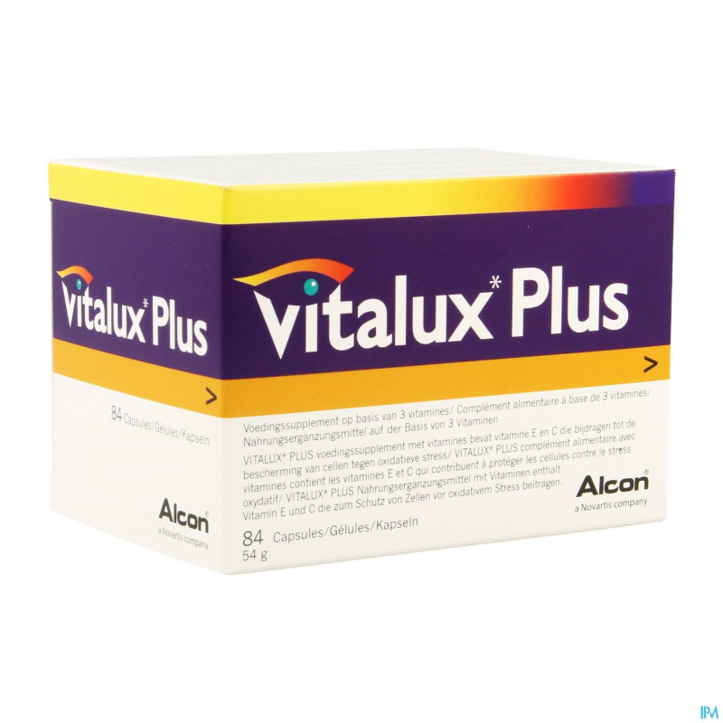 Vitalux plus    caps 84