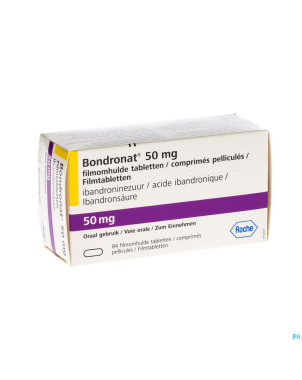 Bondronat 50 mg comp pell 84 x 50 mg