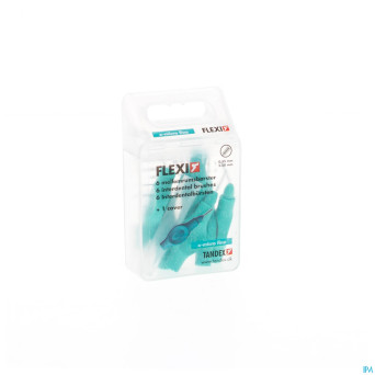 Flexi turquoise brossette extra micro fine    6