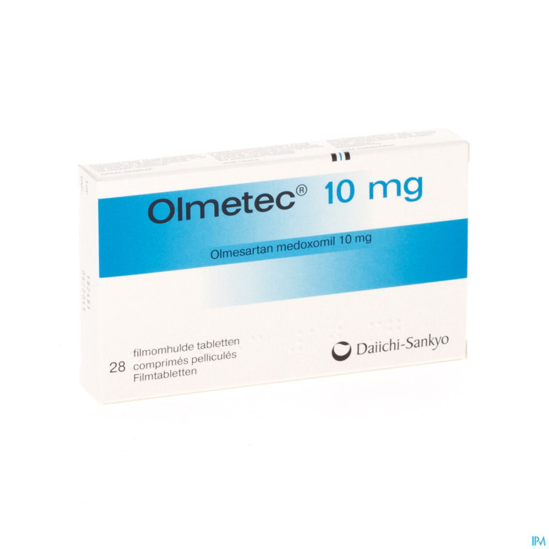Olmetec comp pell 28 x 10 mg
