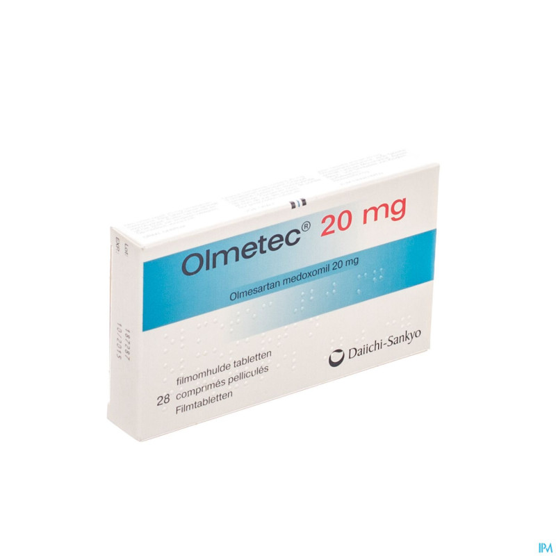 Olmetec comp pell 28 x 20 mg
