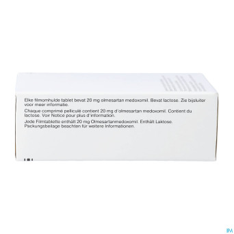 Olmetec comp pell 98 x 20 mg