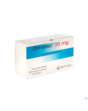 Olmetec comp pell 98 x 20 mg