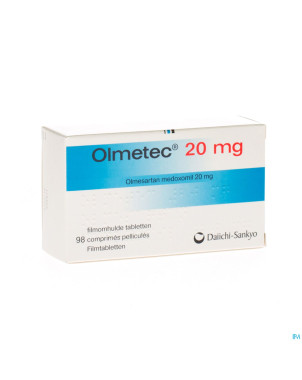 Olmetec comp pell 98 x 20 mg