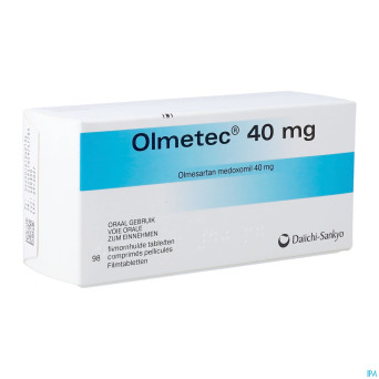 Olmetec comp pell 98 x 40 mg