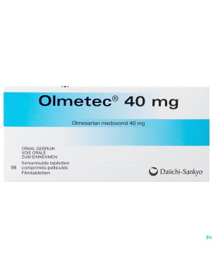 Olmetec comp pell 98 x 40 mg