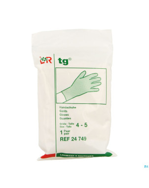Tg gant 100% coton emballe individuellement  24749