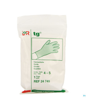 Tg gant 100% coton emballe individuellement  24749
