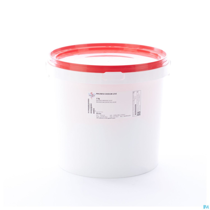Magnesium oxyde leger    1kg fag