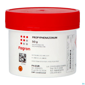 Propyphenazone    50g fag