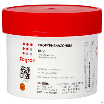 Propyphenazone    50g fag