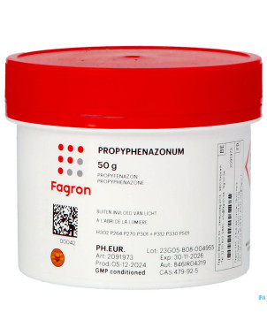 Propyphenazone    50g fag
