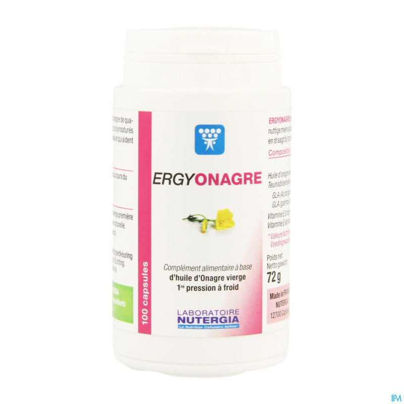 Ergy onagre    caps 100