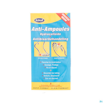 Scholl traitement a/ampoules doigt-orteil    5 302
