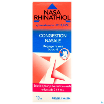 Nasa rhinathiol 0,05% fl microdos 10ml inf