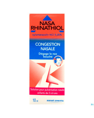Nasa rhinathiol 0,05% fl microdos 10ml inf