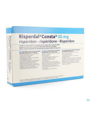Risperdal consta 50,0 mg fl im 1x50,0mg/2ml+solv
