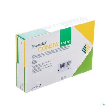 Risperdal consta 37,5 mg fl im 1x37,5mg/2ml+solv