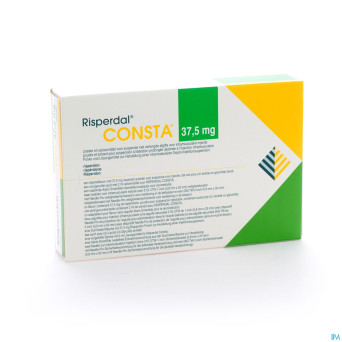 Risperdal consta 37,5 mg fl im 1x37,5mg/2ml+solv