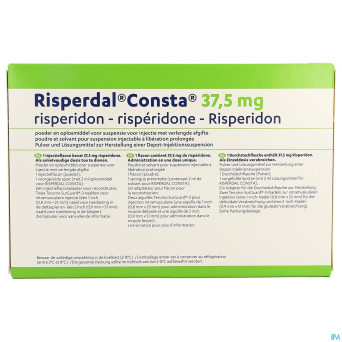 Risperdal consta 37,5 mg fl im 1x37,5mg/2ml+solv