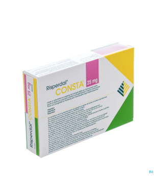 Risperdal consta 25,0 mg fl im 1x25,0mg/2ml+solv