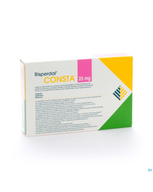 Risperdal consta 25,0 mg fl im 1x25,0mg/2ml+solv