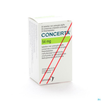 Concerta tabl 30 x 54 mg