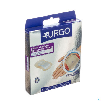 Urgo brulures pansement grand model steril    4