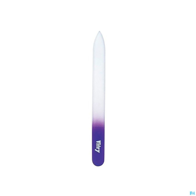 Vitry lime verre 16cm mauve    1073cm