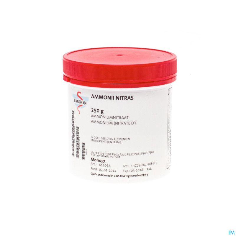 Ammonium nitrate vrac    250g fag