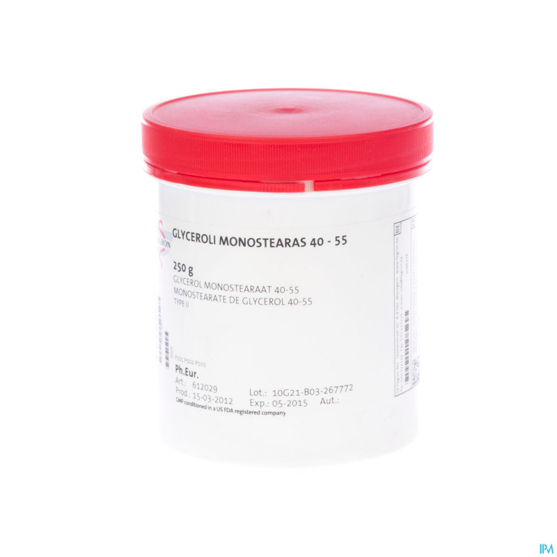 Glycerol monostearate 40-55 type ii    250g fag