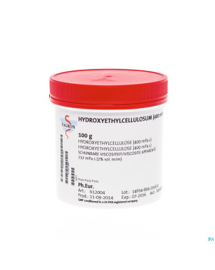 Hydroxyethylcellulose 400 cps 100g fag cfr 3295342