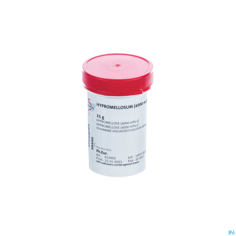Hypromellose 4000 cps    25g fag