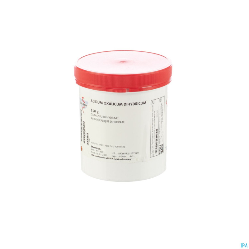 Oxalique acide 2h2o vrac   250g fag