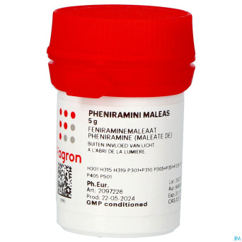 Pheniramine maleate    5g fag