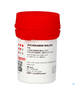 Pheniramine maleate    5g fag