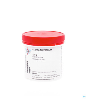 Acide tartrique vrac    250g fag