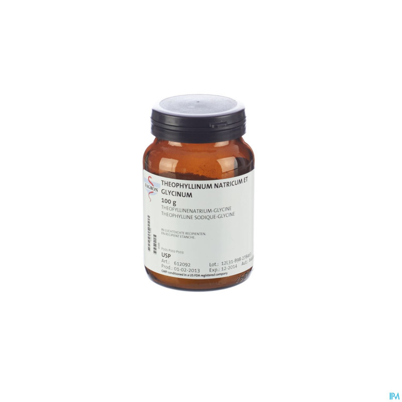 Theophylline na glycinate  100g fag