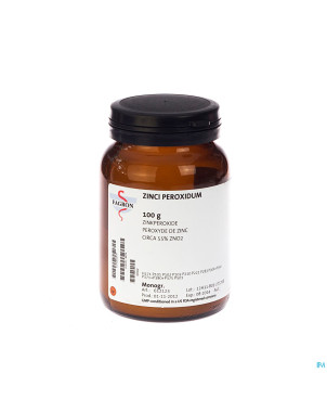 Peroxyde zinc vrac 55%    100g fag