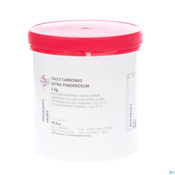 Calcium carbonate extra lourd   1kg fag