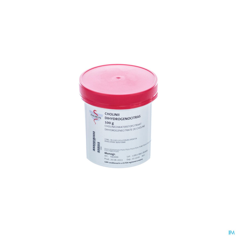 Choline citrate vrac    100g fag