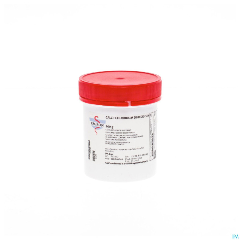 Ca chlorure 2h2o    100g fag